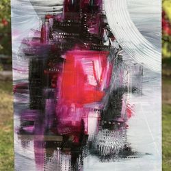 Abstract Art Acrylic Paint 