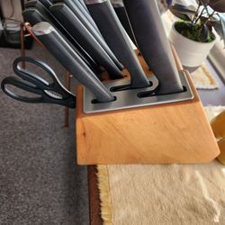 Select By Calphalon Stainless Knife Set