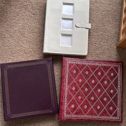 3 Photo Albums 