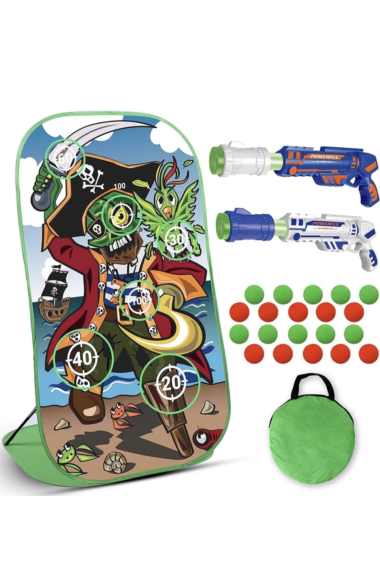 Kids Blaster Gun Toy Gift for Boys /Girls Shooting Target