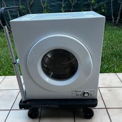 Magic Chef MODEL MCSDRY1S Compact Electric Dryer… 26”Height By 24” Wide By 15” Deep…In Good Working Condition…$195