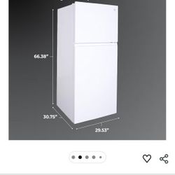 Kenmore 46-62312 30" Top Mount Refrigerator with Freezer - NEW