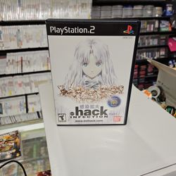 PS2 Dot Hack Infection Part 1 Sony PlayStation 2 Complete with Anime DVD Movie
