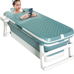 ONLY $95.00: Foldable Bathtub Portable Soaking Bath Tub for adult, Ideal for Hot Bath Ice Bath