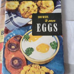 300 Ways To Cook Eggs Cookbook 1940