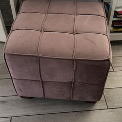 FOR SALE / Soft and elegant blush-salmon velvet Chair 