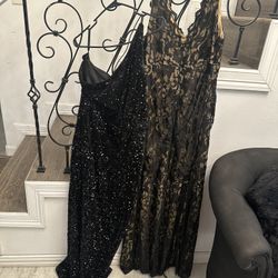 I have two nice evening dresses very nice and elegant asking 50 each one is xl & 3x 