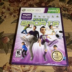  Kinect sports NEW SEALED for Microsoft Xbox 360