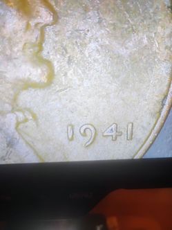 1941 wheat Penny.   Error