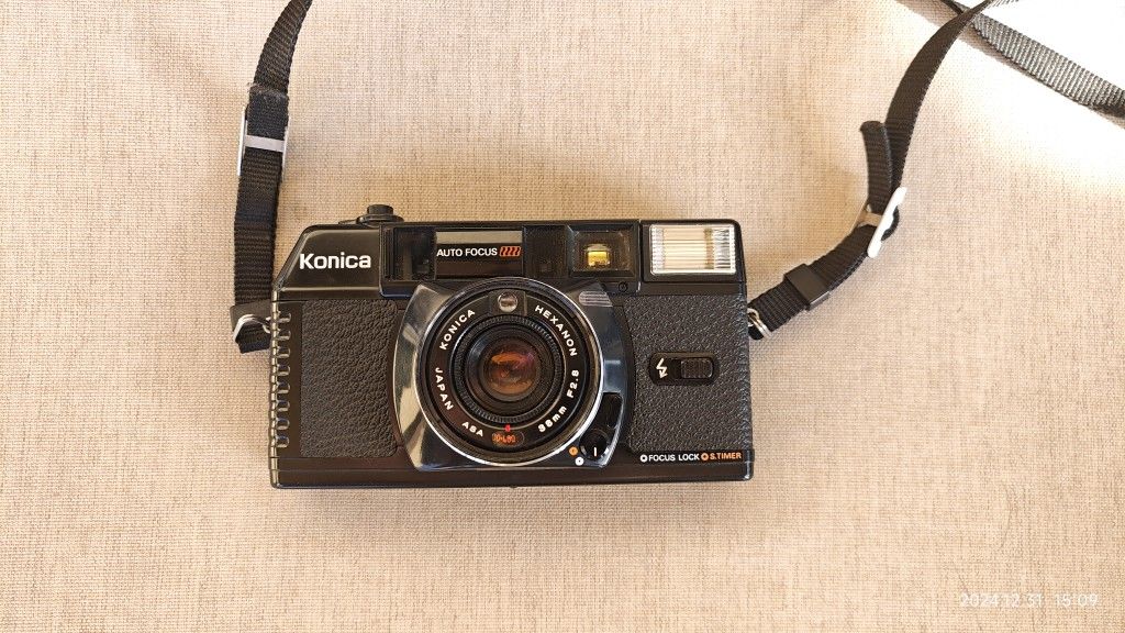 Konica C35 MF Point And Shoot 35mm Film Camera