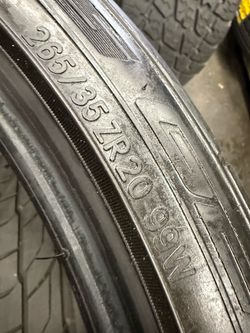 265/35/20 NITTO NT555 (2 Tires) LIKE NEW $100.00/ Each