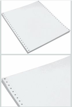 NEW Staples Carbonless Paper 9.5” x 11” 1650 Sheets Continuous Forms