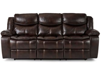 Bastrop Brown Reclining Sofa