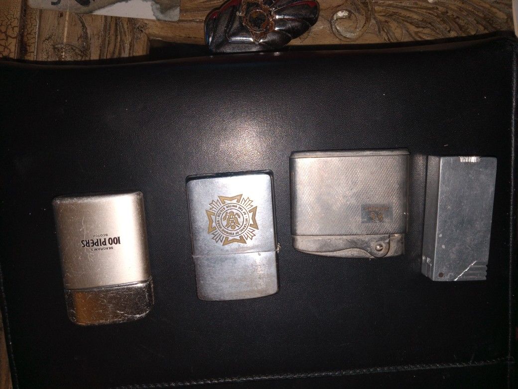 Vintage Zippos And Gas Lighters