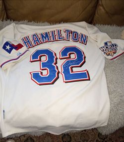Josh Hamilton signed jersey