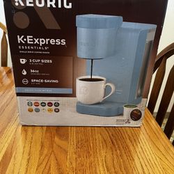Baby blue Keurig K express essentials