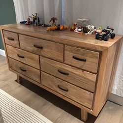 Solid Wood Dresser 