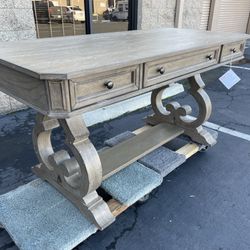 Brand New Liberty Furniture Industries Simply Elegant Writing Desk, Brown Student, School Office, Business, Home Furniture