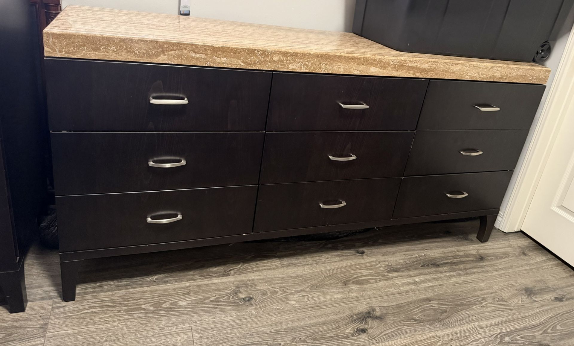 9-Drawer Wide Dresser