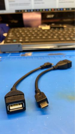 Samsung OTG adapter connect a mouse and keyboard to phone tablet transfer files to from usb flash drive