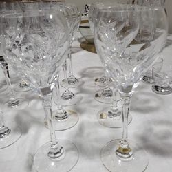 Crystal Stemware Signed