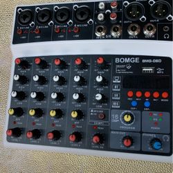 4 Channels Bluetooth USB Mixer 