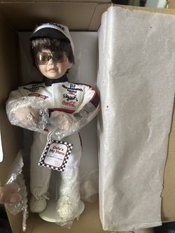 NASCAR Dale Earnhardt Collectable Porcelain Doll