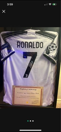 Cristiano Ronaldo autographed jersey
