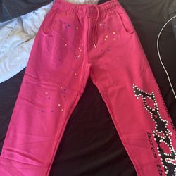 Spider pink sweats