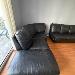 Leather Sofá Sectional