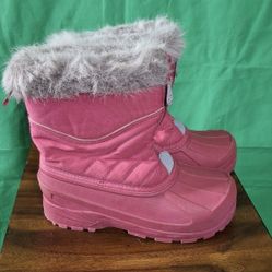 Girl's snow waterproof boots size 4