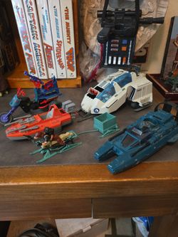Gi Joe Zartan swamp Skier snow wolf complete water moccasin  devil fish dreaknok motorcycle