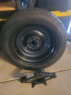 Car Jack And Donut