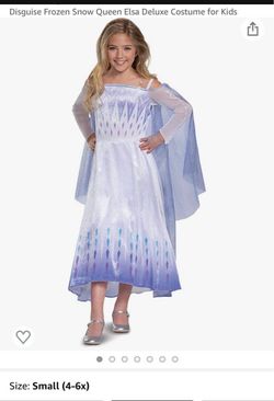 Frozen Elsa Deluxe Dress for Halloween costume or Cosplay (NEW WITH TAGS)