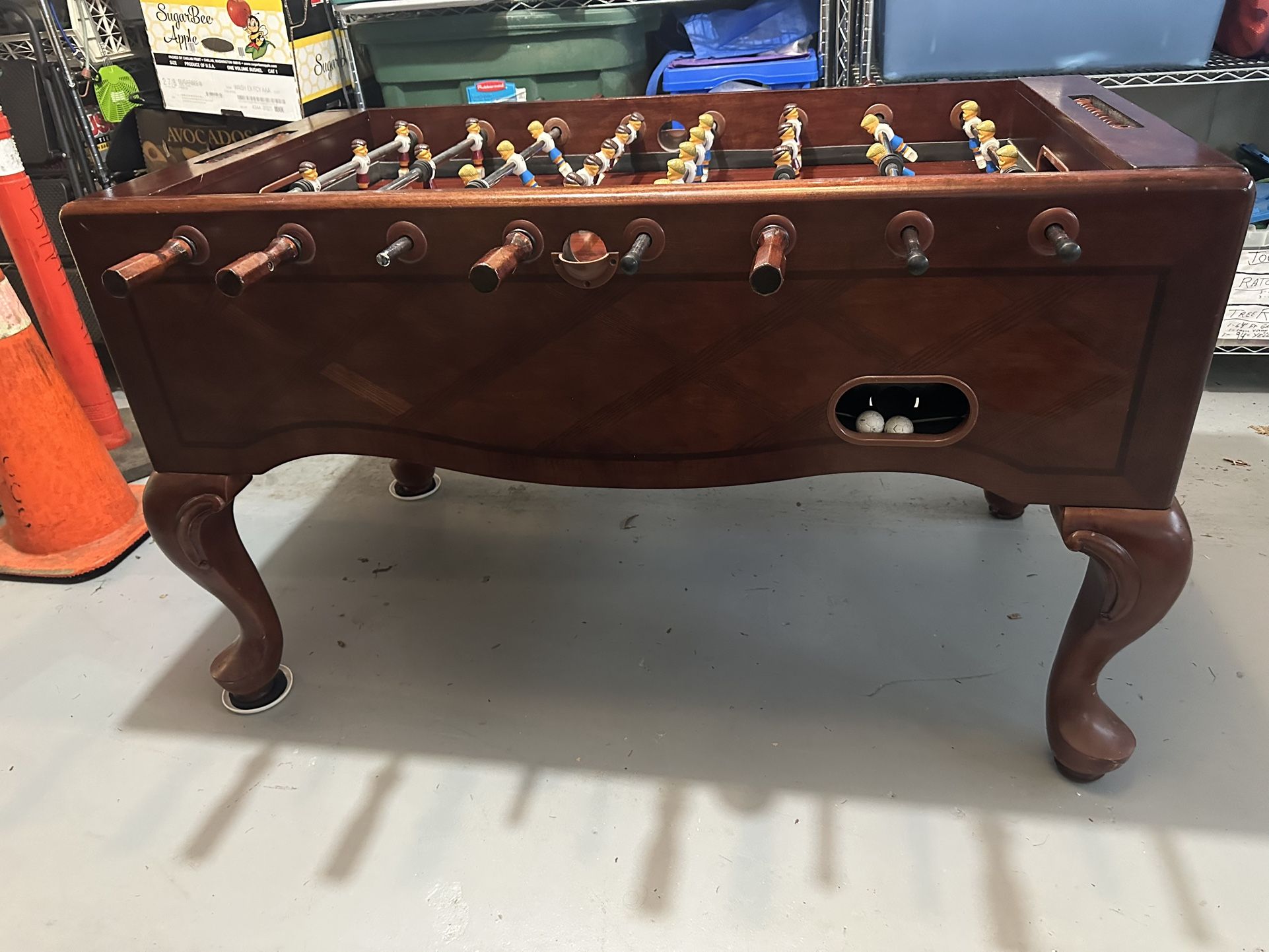 Berner Queen Anne Foosball Table
