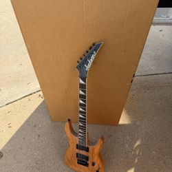 Jackson JS22 Dinky Arch Top – Natural Oil (Needs Minor Repair)