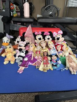 Disney stuffed toy bundle