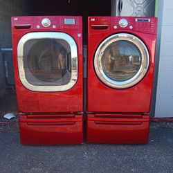 Vendo Lavadora y Secadora LG Front Load Eléctricas