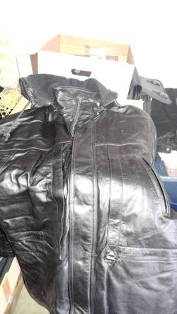 Leather jacket