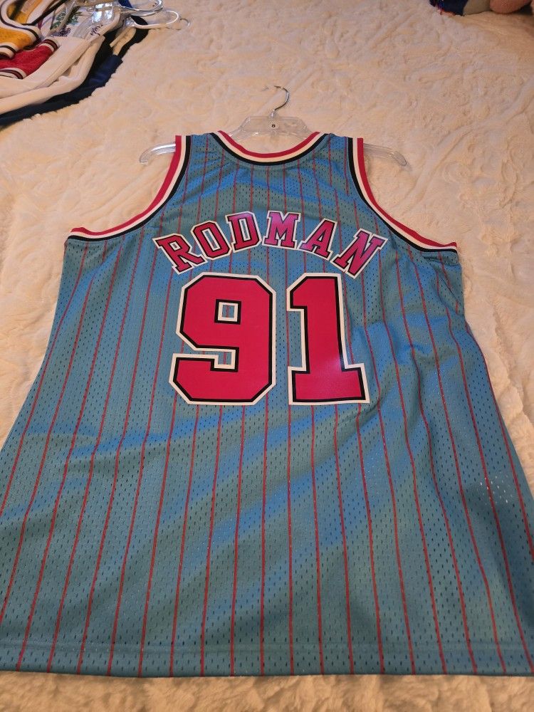 Dennis Rodman Chicago Bulls 1995 96 Jersey
