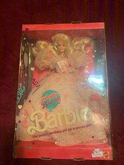 Vintage 1990 Happy Birthday Barbie