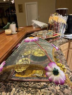 Mehndi Trays For Desi Wedding