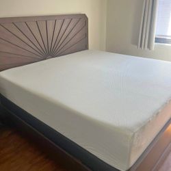 King  Mattress Zinus 12" Memory Foam 