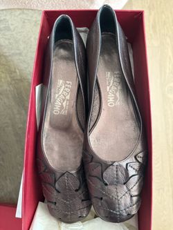 Vintage Salvatore Ferragamo ballet flats
