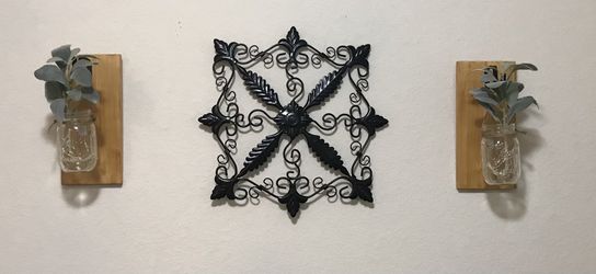 Country Style Wall Sconces Set