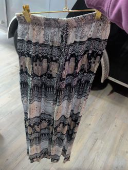 Boho Elephant Print Pants