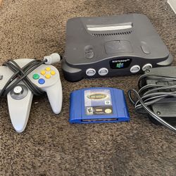 Nintendo 64  with Tony Hawk’s Pro Skater 🛹