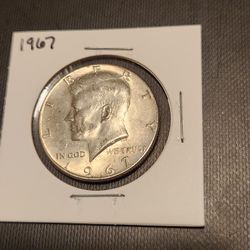 1967 Kennedy Half Dollar