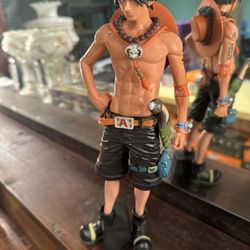 One piece cartoon figure (Ace)