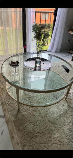 Beautiful table/mesa hermosa en vidrio